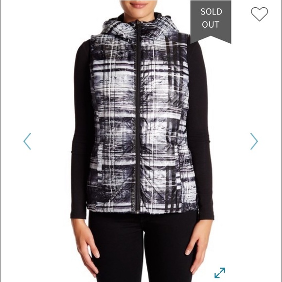 Gerry Packable Reversible Down Vest Black Grey XXL - Picture 3 of 16